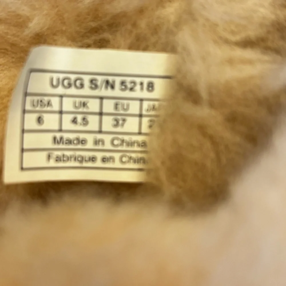 UGG Brown Shearling Sunburst Tall Winter Boots sz 6